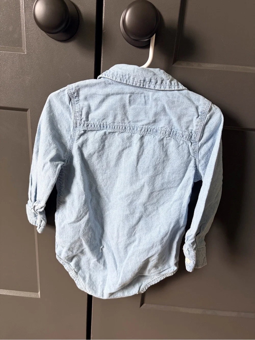 OshKosh B'gosh Light Blue Denim-Style Baby Jacket